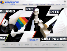 Tablet Screenshot of kahveciogluplastik.com